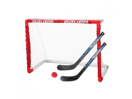 396 1 bauer knee hockey goal set