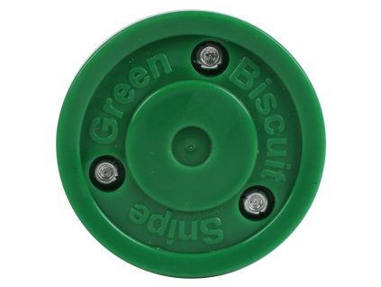 2481 3 hokejovy puk green biscuit snipe