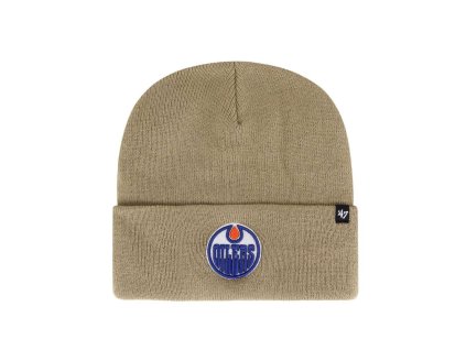 NHL Edmonton Oilers Khaki téli sapka