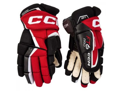 CCM Jetspeed FT6 Pro Sr kesztyű (fekete színű, 13"-os méret)