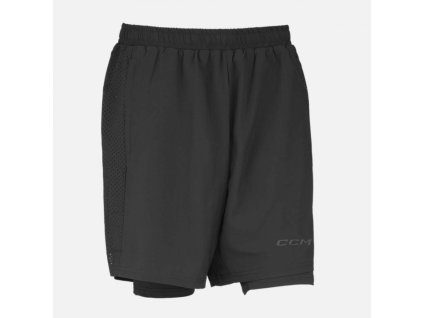 CCM 2 az 1-ben Training Sr rövidnadrág (Szín: fekete, Méret: XS)