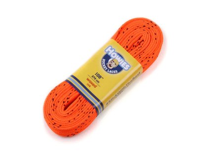 Howies narancssárga, viaszos jégkorong fűző