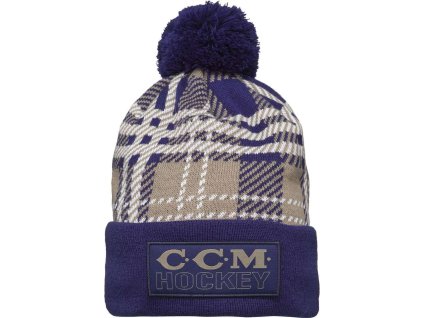 CCM Pom Knit Holiday Tart Senior 1 sapka