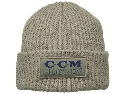 CCM Pom Holiday Watchmen Beanie Sand sapka