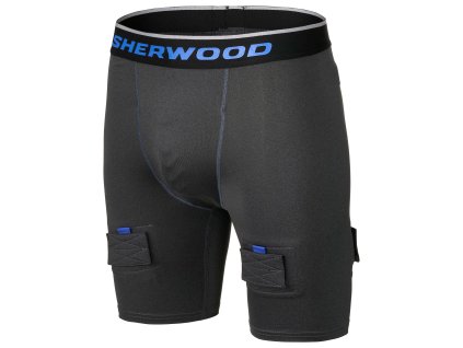 10455 kratke nohavice sherwood hat trick compression jock 2