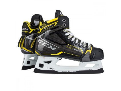 CCM Super Tacks AS3 Pro Sr kapus korcsolya (Korcsolya szélessége D, CCM korcsolya mérete 10 / 45,5 EUR / 28,5 cm)