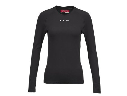 Női CCM Hosszú Ujjú Tréning Fekete