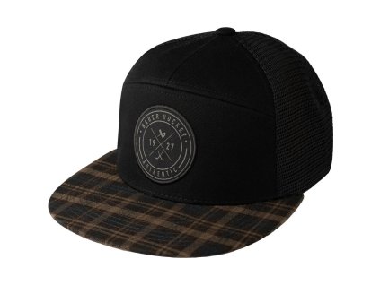 Gyermek Bauer flanel Snapback sapka