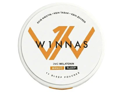 Alvó tasakok W1NNAS mangó 2mg melatonin