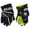 Bauer Vapor 3X Jr kesztyű (Szín: fekete/piros, Kesztyű mérete: 10")
