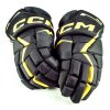 CCM Jetspeed FT6 Pro fekete sárga kesztyű
