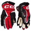 CCM Jetspeed FT6 Pro Sr kesztyű (fekete színű, 13"-os méret)
