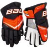 Bauer Vapor Flylite Sr fekete-narancssárga jégkorong kesztyű