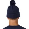 CCM Atheleisure Pom Knit navy kék hátulról téli sapka