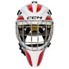 CCM Axis F5 Team piros-fehér kapusmaszk