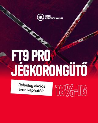 Találd meg a tökéletes lövést a jégen! 🏒 A prémium CCM JetSpeed FT9 Pro hokiütők most akár 18% kedvezménnyel rendelhetők...