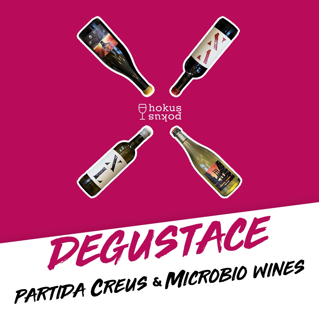 Degustace Partida Creus a Microbio Wines