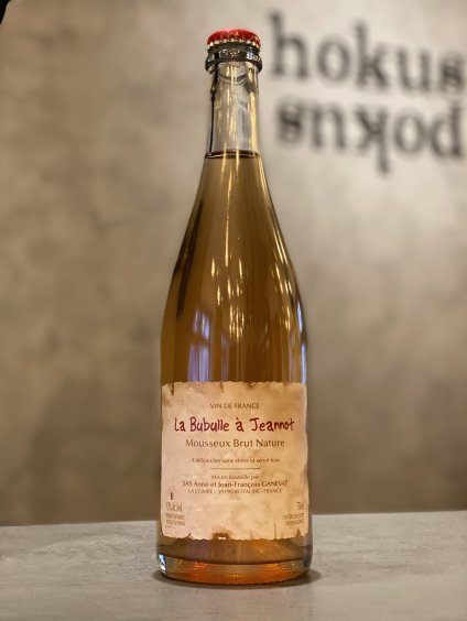 Jean-Francois Ganevat - La Bubulle á Jeannot Pétillant 2017 PET NAT
