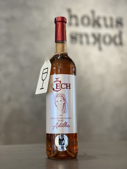 Čech - Cabernet Sauvignon Rosé pozdní sběr Adélka 2016