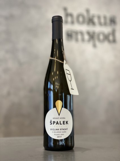 Špalek - Ryzlink Rýnský pozdní sběr 2017 Velký sud
