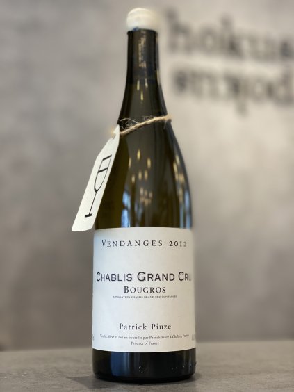 Patrick Piuze - Chablis Grand Cru Bougros 2012