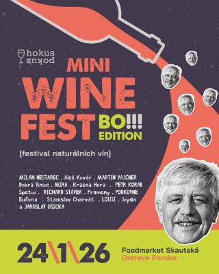 BREAKING NEWS 🍷Na MiniWineFest 2026 se na poslední chvíli připojuje @jaroslavosicka 🤩 Tři měsíce domlouvání, přesouvání...