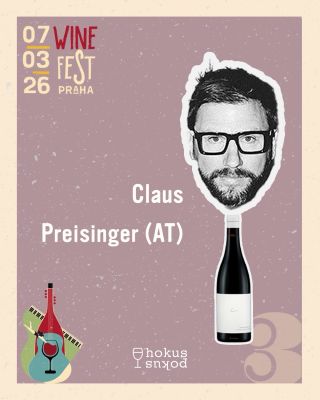 🍷 Claus Preisinger (AT) Jedna z nejvýraznějších osobností rakouské naturální scény. Claus tvoří vína v Burgenlandu s...