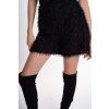 černé šortky Minerva třpytivé značky MAYO CHIX detail