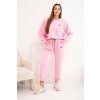 eng pl Womens set made of viscose with a sweatshirt and pants light pink 36879 1