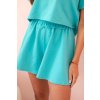 eng pl Womens cotton set with wide shorts light mint 32724 4