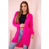 eng pl Sweater with a geometric pattern pink neon 21131 3