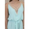 eng pl Short jumpsuit with decorative lace light mint 25299 4