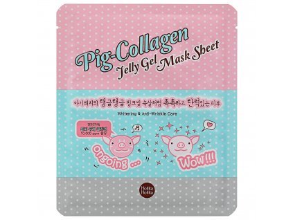 Pig-Collagen Jelly Gel Mask Sheet - Gelová Maska s Kolagenom 25g