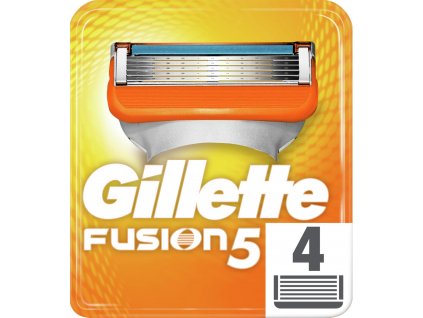 GILLETTE FUSION 5 náhradní žiletky hlavice (4 kusy v balení)  ®