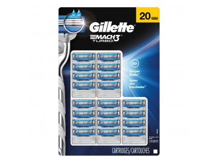 gillette mach3 turbo 20pcs