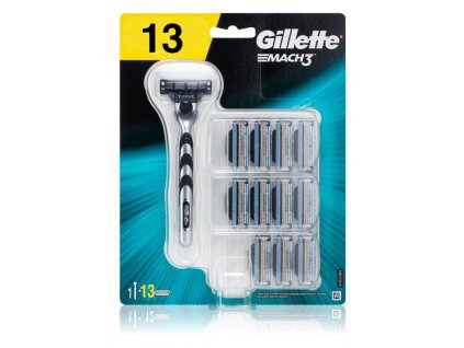 gillette mach3 holici strojek nahradni brity13