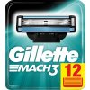 GILLETTE MACH3 náhradní pánské žiletky hlavice (12 ks v balení) ® ⚡️- DOVOZ Z USA ✅✅✅