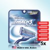 GILLETTE MACH3 TURBO náhradní pánské žiletky hlavice (5 ks v balení)  ®