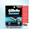 Gillette Sensor náhradní hlavice, žiletky 10ks  ®