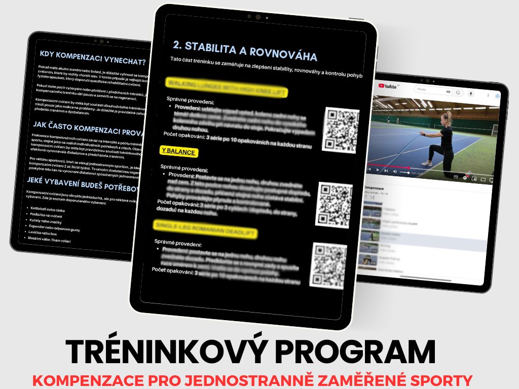 Nový tréninkový program: Kompenzace pro jednostranně zaměřené sporty