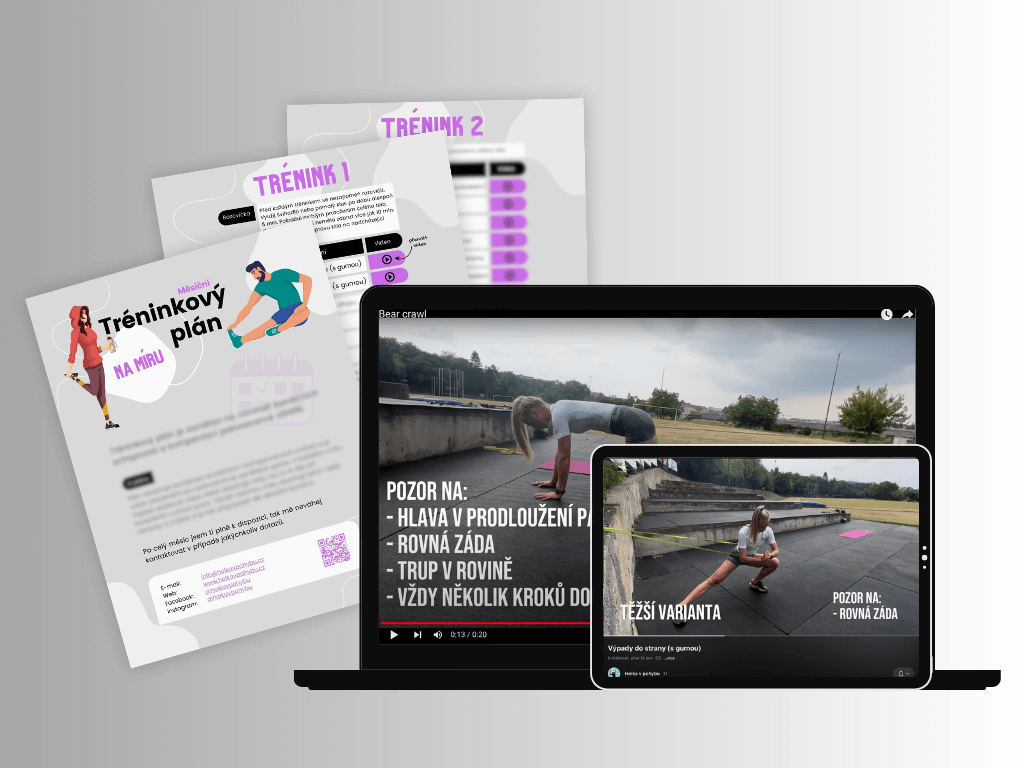 Ukázka tréninkového plánu na míru