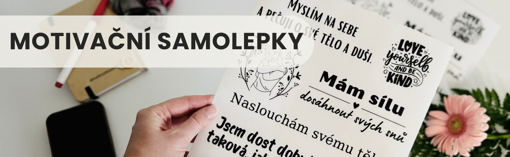 samolepky