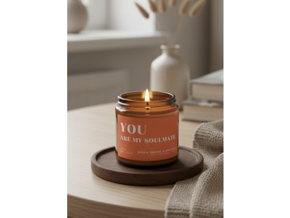 YOU ARE MY SOULMATE  – vonná svíčka s jemnou mořskou vůní