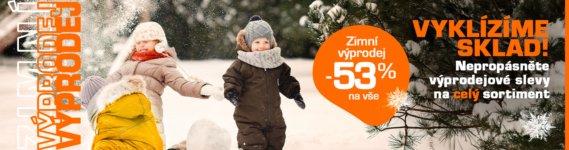 Vyklízíme sklad! Nepropásněte výprodejové slevy na celý sortiment