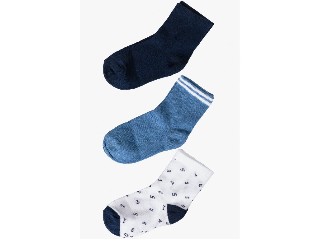 Chlapecké ponožky mix - 3 páry v balení