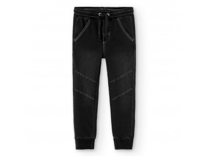 Chlapecké černé trendy kalhoty