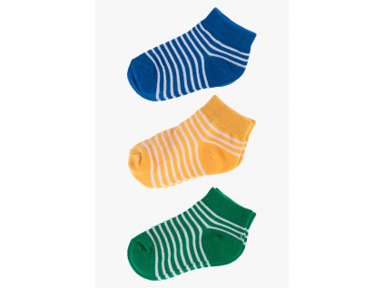 Ponožky - 3 páry v balení (Barva Mix barev, Velikost 21/23)