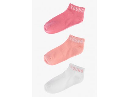 Krátké ponožky - 3 páry v balení (Barva Mix barev, Velikost 30/32)