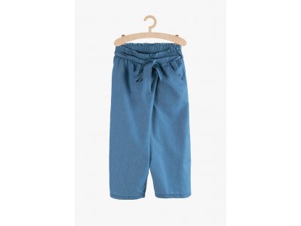 Volné kalhoty s vázačkou (Barva Modrá, Velikost 134/140)