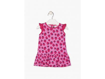 Kojenecké šaty s celoplošným potiskem (dvě barevné varianty)